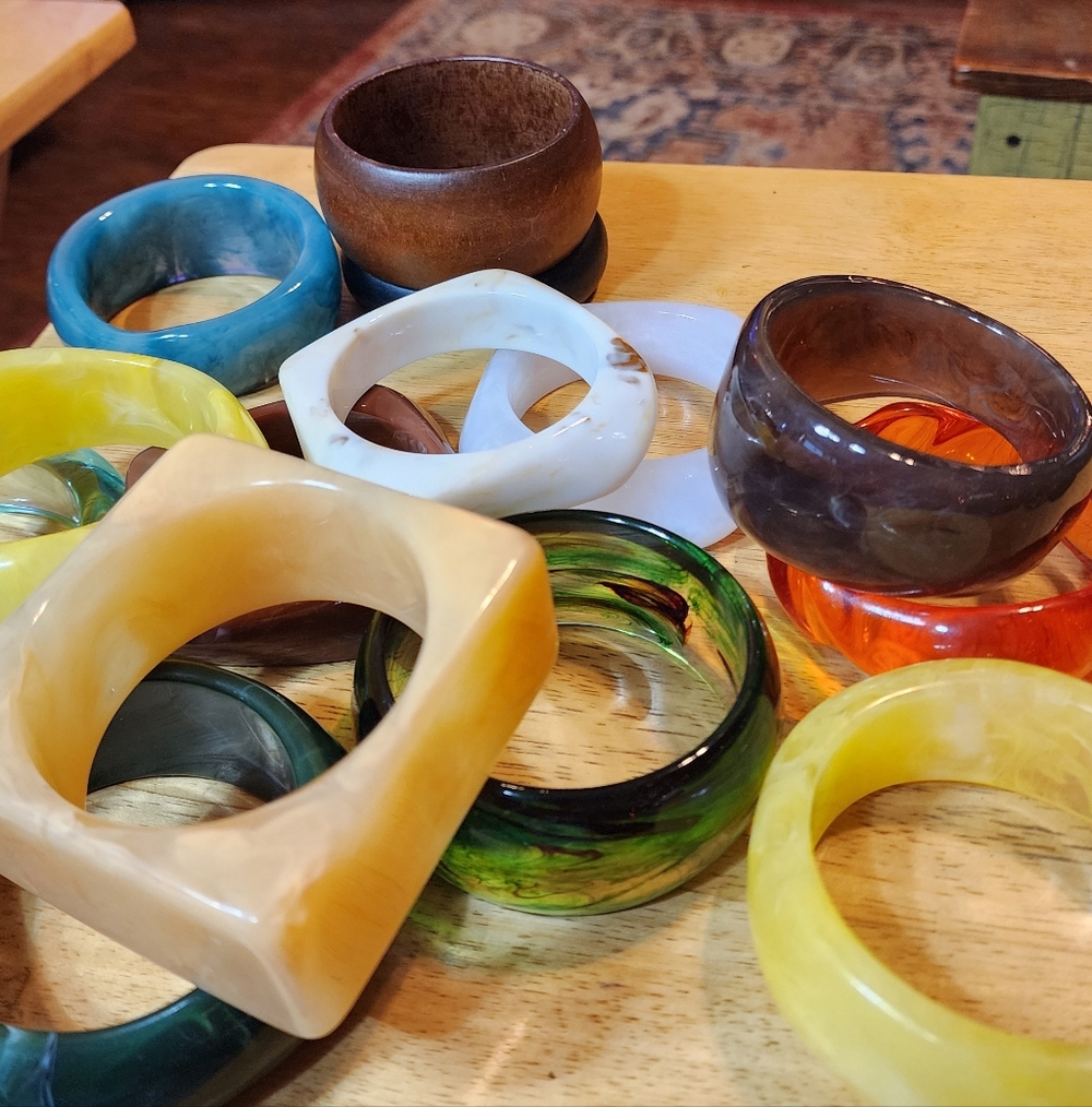 Bangle Bundle 14 Pcs Set Stack Boho - image 1